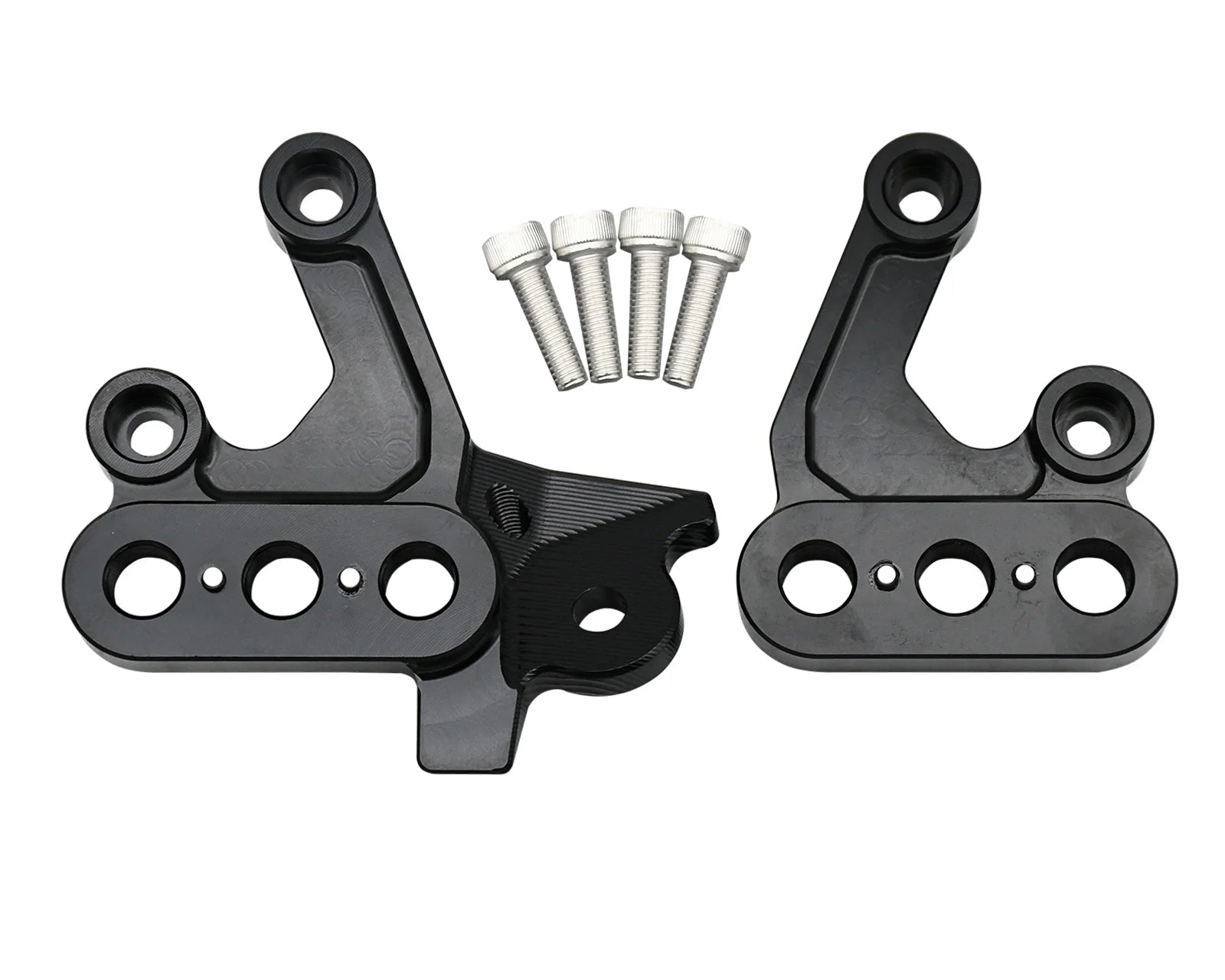 Wide CNC Alloy Foot Pegs for E-Moto (Colour Options)