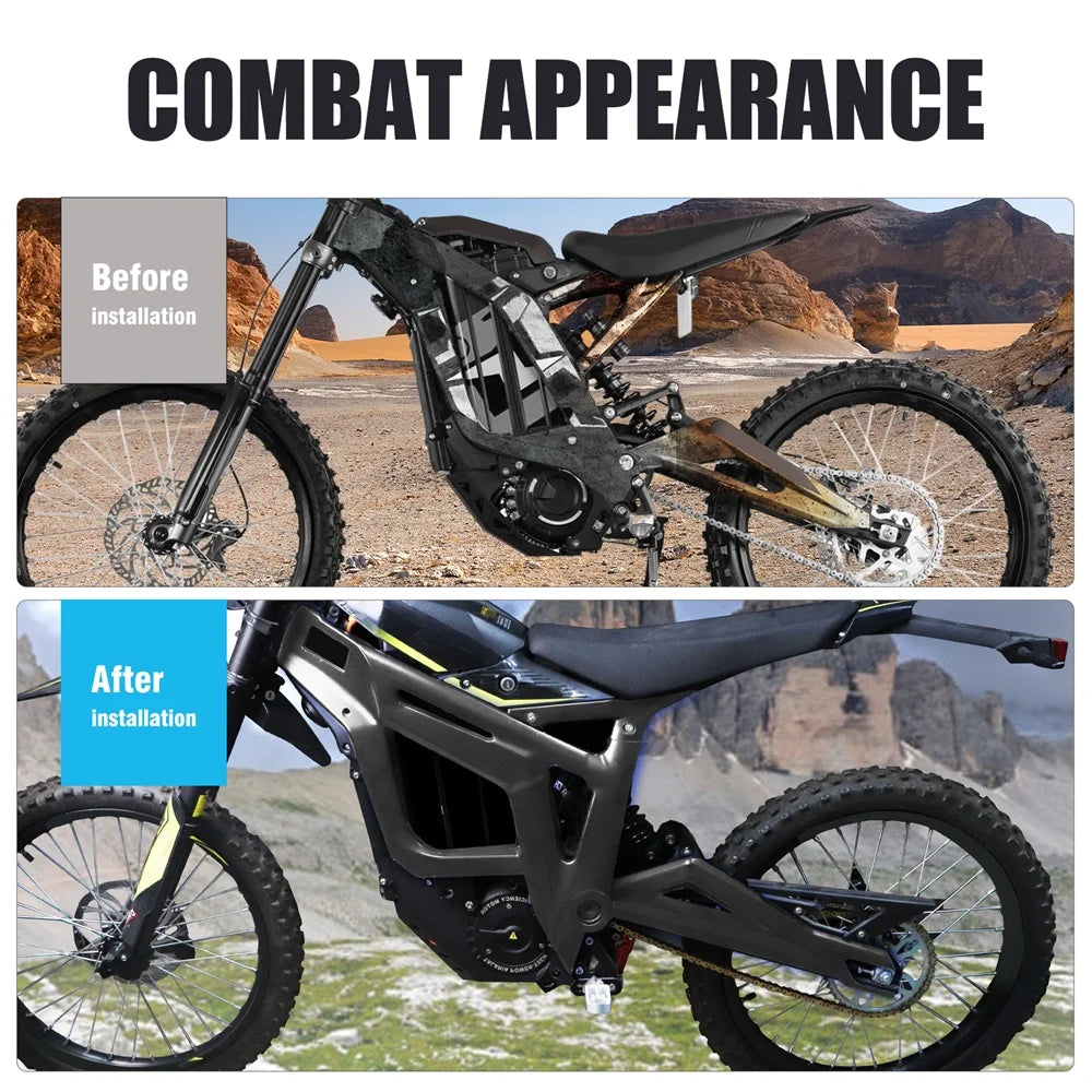 Talaria MX3 / MX4 / MX5 Frame Guard – Paintable Color Change Cover