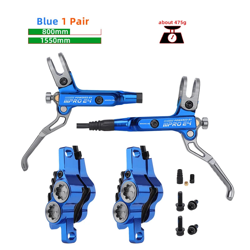 IIIPRO E4 Front & Rear Brake Kit Universal (Colour Options)