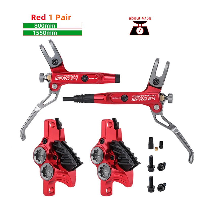 IIIPRO E4 Front & Rear Brake Kit Universal (Colour Options)