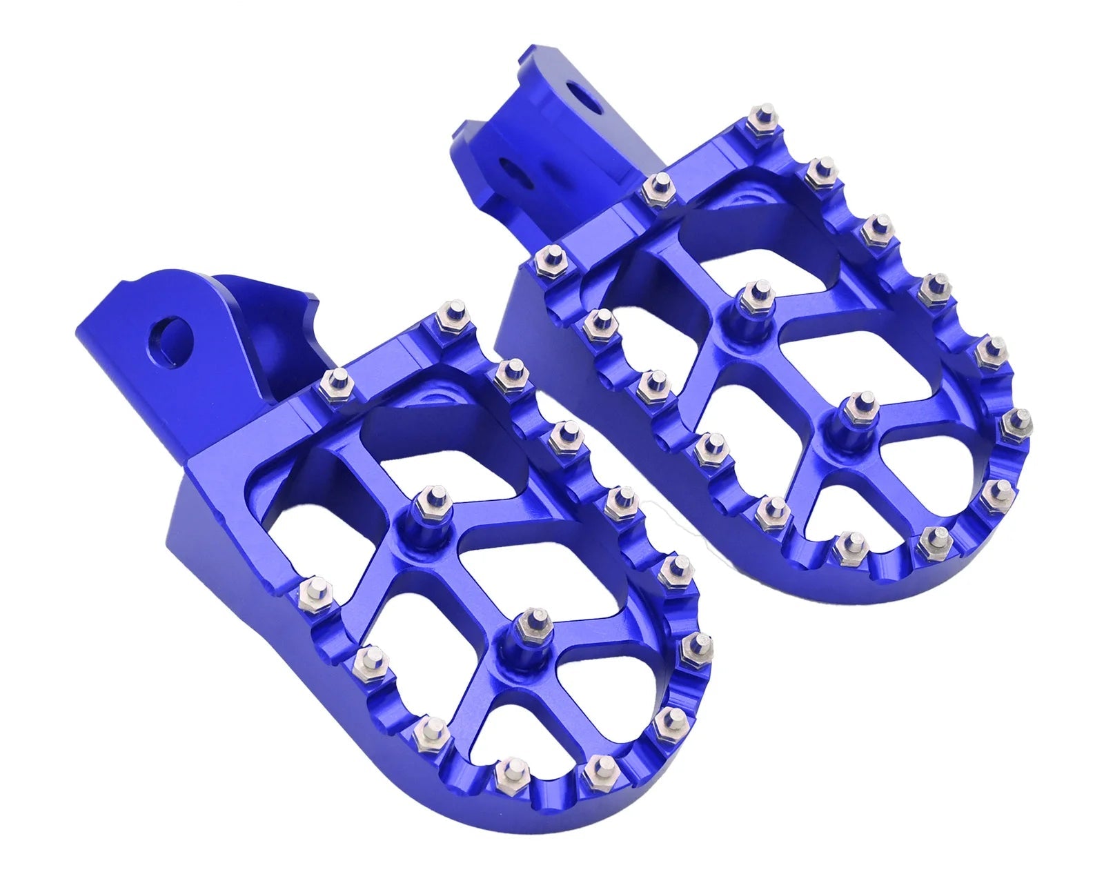 Wide CNC Alloy Foot Pegs for E-Moto (Colour Options)