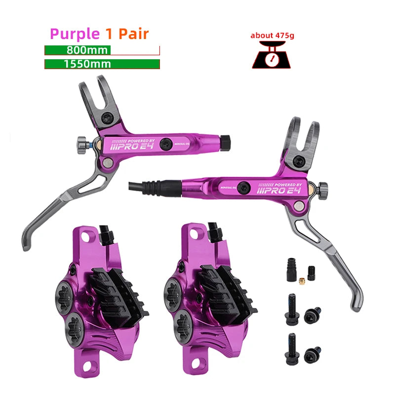 IIIPRO E4 Front & Rear Brake Kit Universal (Colour Options)