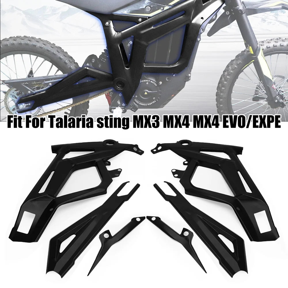 Talaria MX3 / MX4 / MX5 Frame Guard – Paintable Color Change Cover