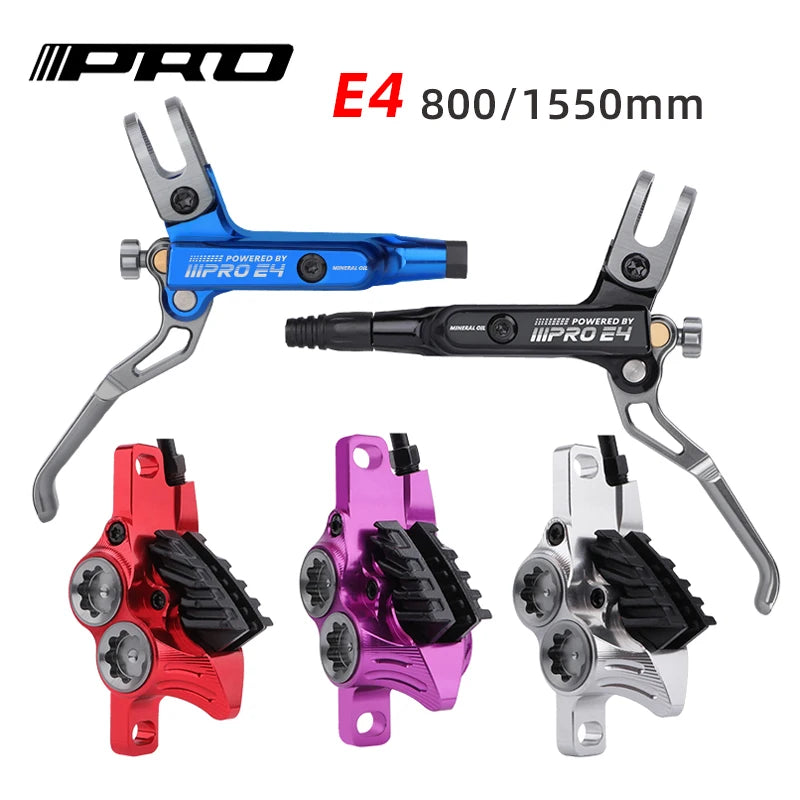IIIPRO E4 Front & Rear Brake Kit Universal (Colour Options)